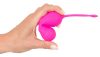 SMILE Love Balls - hordható akkus, rádiós vibrotojás (pink)