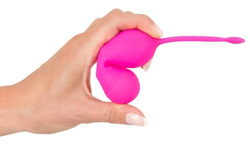 SMILE Love Balls - hordható akkus, rádiós vibrotojás (pink)