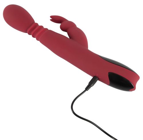 You2Toys Massager - lökő-forgó, melegítő G-pont vibrátor (piros)
