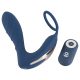 You2Toys Prostate Plug - prosztata anál vibrátor péniszgyűrűvel (kék)