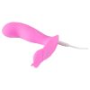 SMILE G-Spot Panty - akkus, rádiós felcsatolható vibrátor (pink)