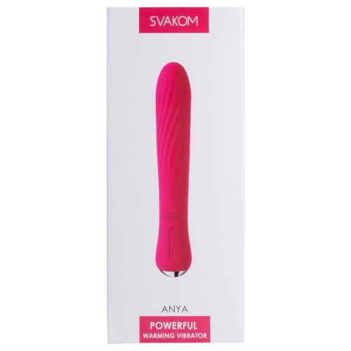 Svakom Anya - akkus melegítő rúd vibrátor (pink)