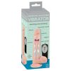 Medical Thrusting - tapadókorongos, lökő-forgó vibrátor (testszínű)