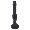 You2Toys Fucking Machine - tapadókorongos lökő vibrátor (fekete)