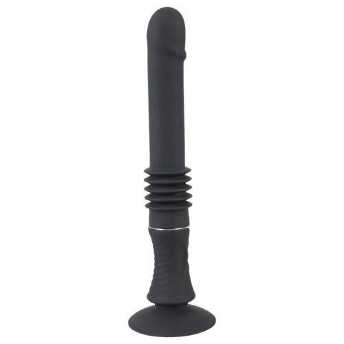 You2Toys Fucking Machine - tapadókorongos lökő vibrátor (fekete)