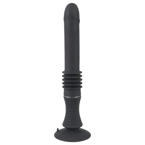 You2Toys Fucking Machine - tapadókorongos lökő vibrátor (fekete)