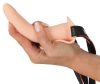 You2Toys - Strap-On - akkus, felcsatolható vibrátor (testszínű)