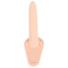 You2Toys - Strap-On - akkus, felcsatolható vibrátor (testszínű)