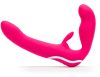 Happyrabbit Strapless - felcsatolható nyuszis vibrátor (pink)