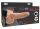Pipedream - Fetish Strap-On 6 - felcsatolható, üreges vibrátor (natúr)