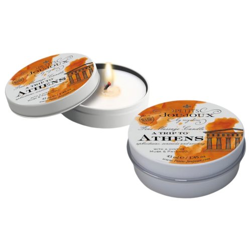 Petits Joujoux Athens - masszázsgyertya - pézsma-parfüm (43ml)