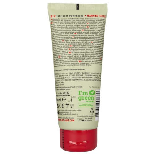HOT BIO Warming - melegítő hatású vegán síkosító (100 ml)