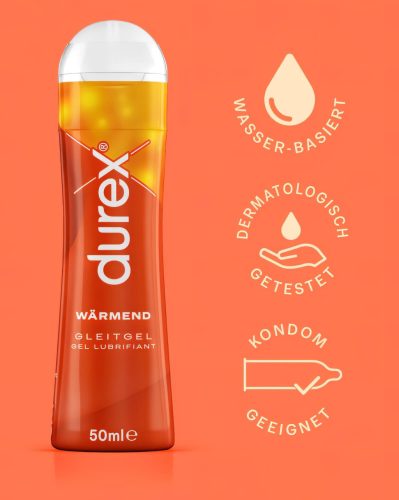 Durex Warming - melegítő hatású síkosító (50 ml)