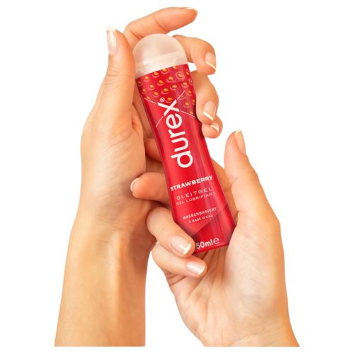 Durex Strawberry - epres síkosító (50 ml)