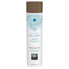   HOT - Shiatsu Masculine - masszázsolaj - borostyán-eukaliptusz (100 ml)