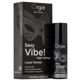   Orgie Sexy Vibe High Voltage - unisex folyékony vibrátor (15 ml)