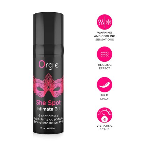 Orgie She Spot - G-pont stimuláló szérum (15 ml)