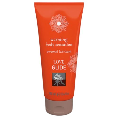 HOT Shiatsu Love Warming - vízbázisú, melegítő síkosító (100 ml)