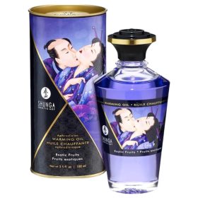   Shunga - melegítő masszázsolaj - egzotikus gyümölcs (100ml)