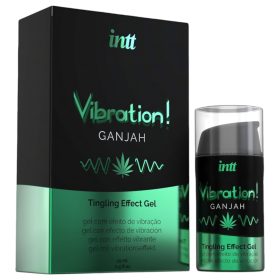 Intt Vibration! - folyékony vibrátor - Ganjah (15 ml)