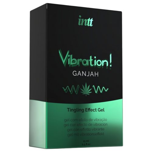 Intt Vibration! - folyékony vibrátor - Ganjah (15 ml)