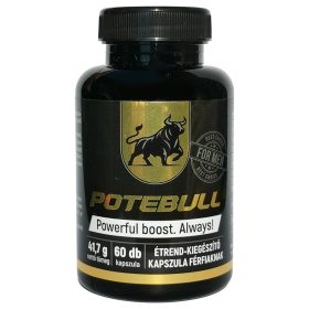   Potebull - étrend kiegészítő kapszula férfiaknak (60 db)