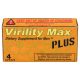Virility Max Plus - étrend-kiegészítő kapszula férfiaknak (4 db)