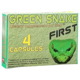  Green Snake First - étrend kiegészítő kapszula férfiaknak (4 db)