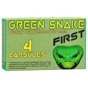   Green Snake First - étrend-kiegészítő kapszula férfiaknak (4 db)