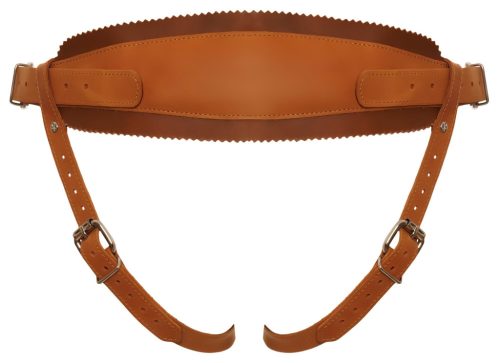 ZADO - bőr alsó felcsatolható termékekhez (barna)