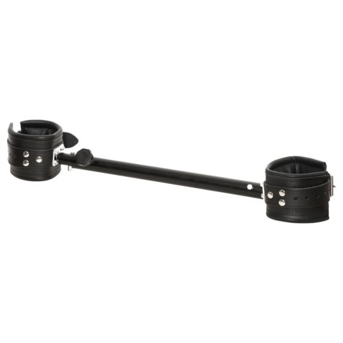 ZADO - nagy lábterpesztő rúd, bondage szett (fekete)
