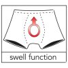 Svenjoyment - Lepatentolható tanga férfiaknak (fekete)