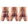 Svenjoyment - fekete férfi tanga szett, 3 részes (S-L)