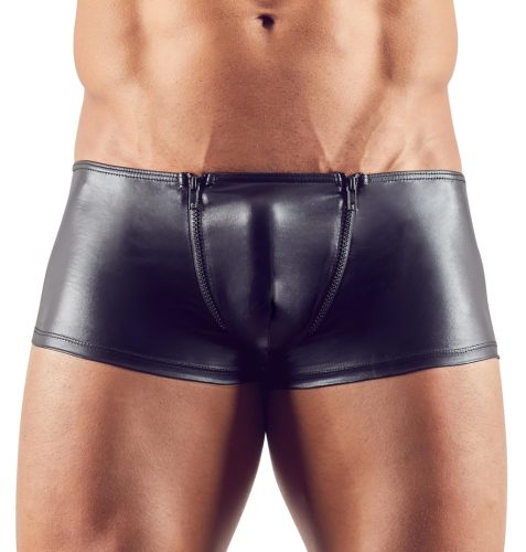 Svenjoyment - cipzáras férfi boxer (fekete)