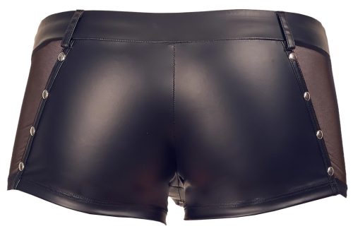 Svenjoyment - fényes cipzáros férfi boxer (fekete)