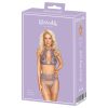 Kissable - csipkés szexi fehérnemű szett nőknek (lila)
