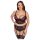 Cottelli Plus Size - állítható melltartó szett (piros)