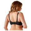 Cottelli Plus Size - push-up mellemelő (fekete)