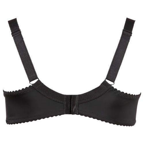 Cottelli Plus Size - push-up mellemelő (fekete)