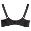 Cottelli Plus Size - push-up mellemelő (fekete)