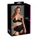 Cottelli Plus Size - push-up mellemelő (fekete)