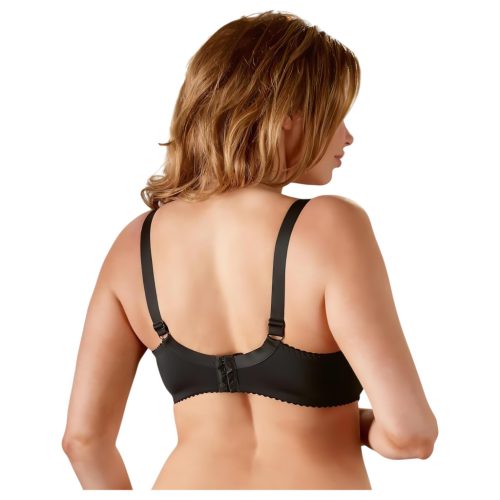 Cottelli Plus Size - push-up mellemelő (fekete)