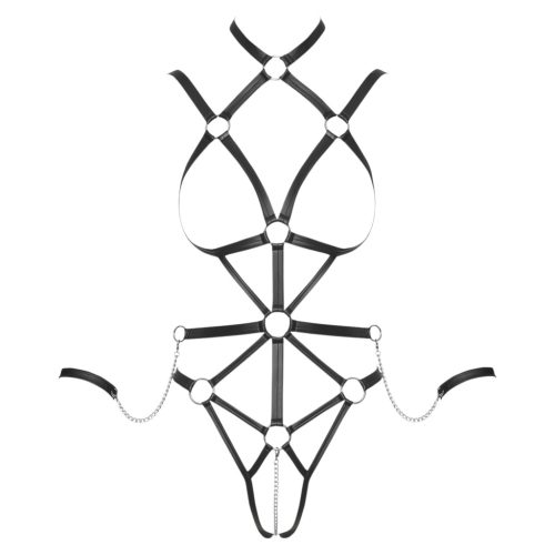 Bad Kitty - testhám body (fekete)