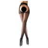 Cottelli - szex harisnya csipkés derékkal (fekete)