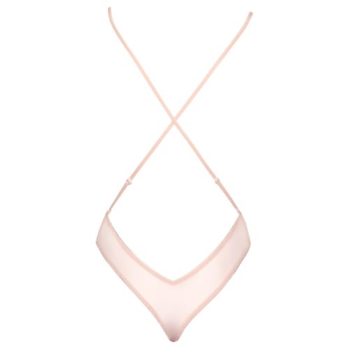 Kissable - csipke body (pink)
