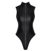 Cottelli - fényes hatású body (fekete)