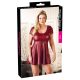 Cottelli Plus Size - A-vonalú miniruha (piros)