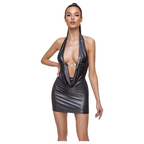 Cottelli Party - nyakpántos ruha (ezüst)