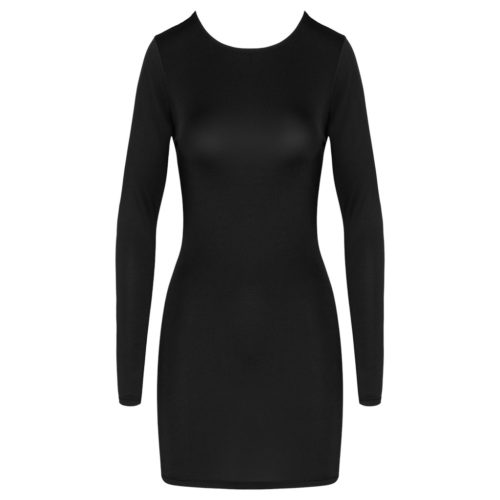 Cottelli - nyitott hátú miniruha (fekete)