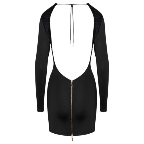 Cottelli - nyitott hátú miniruha (fekete)